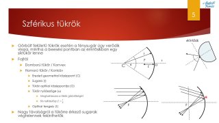Tükrök leképezése