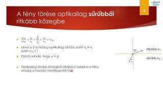 Fénytörés