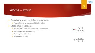 Diszperzió - Az anyagok színbontása